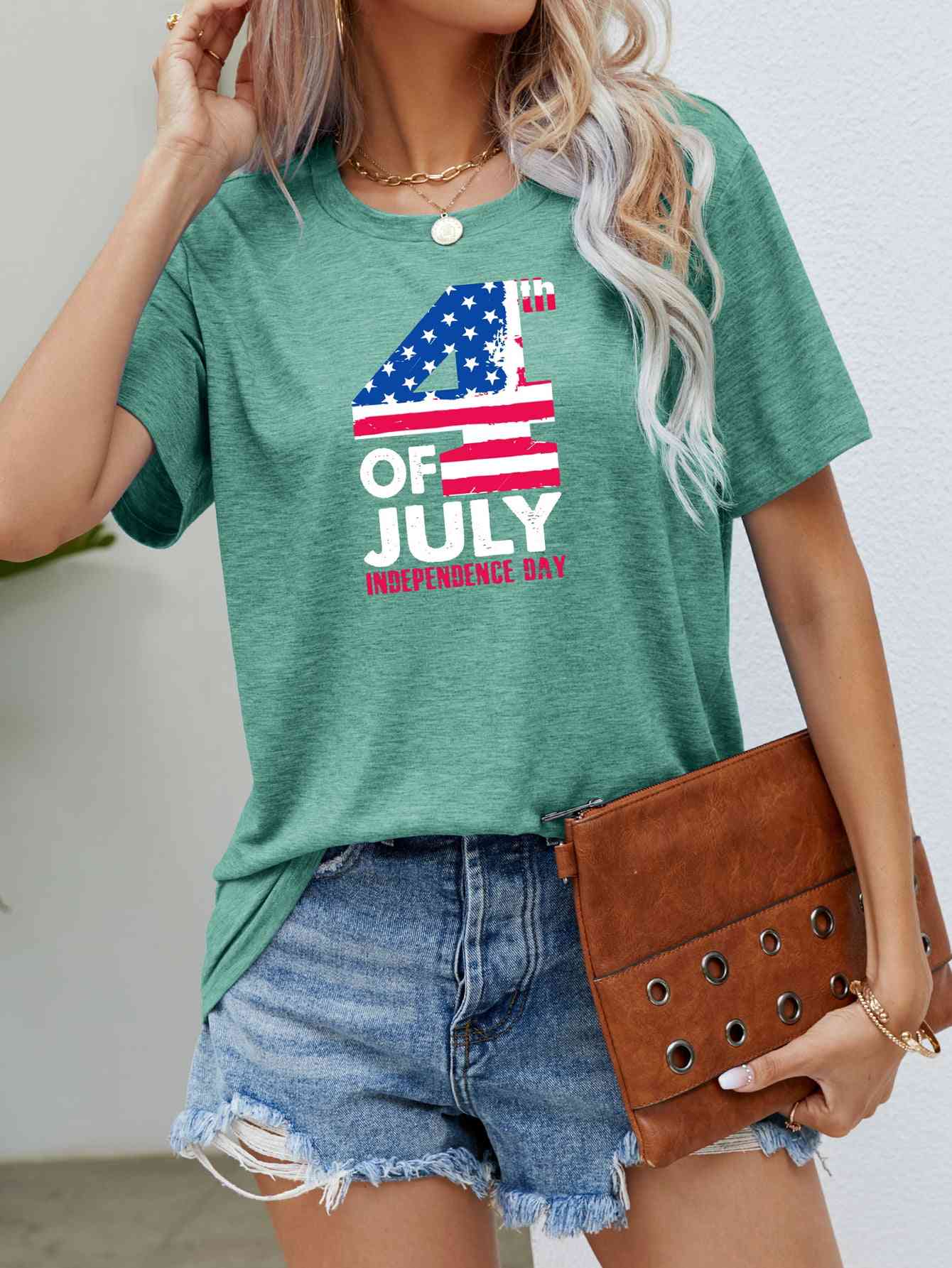 Camiseta gráfica del DÍA DE LA INDEPENDENCIA DEL 4 DE JULIO