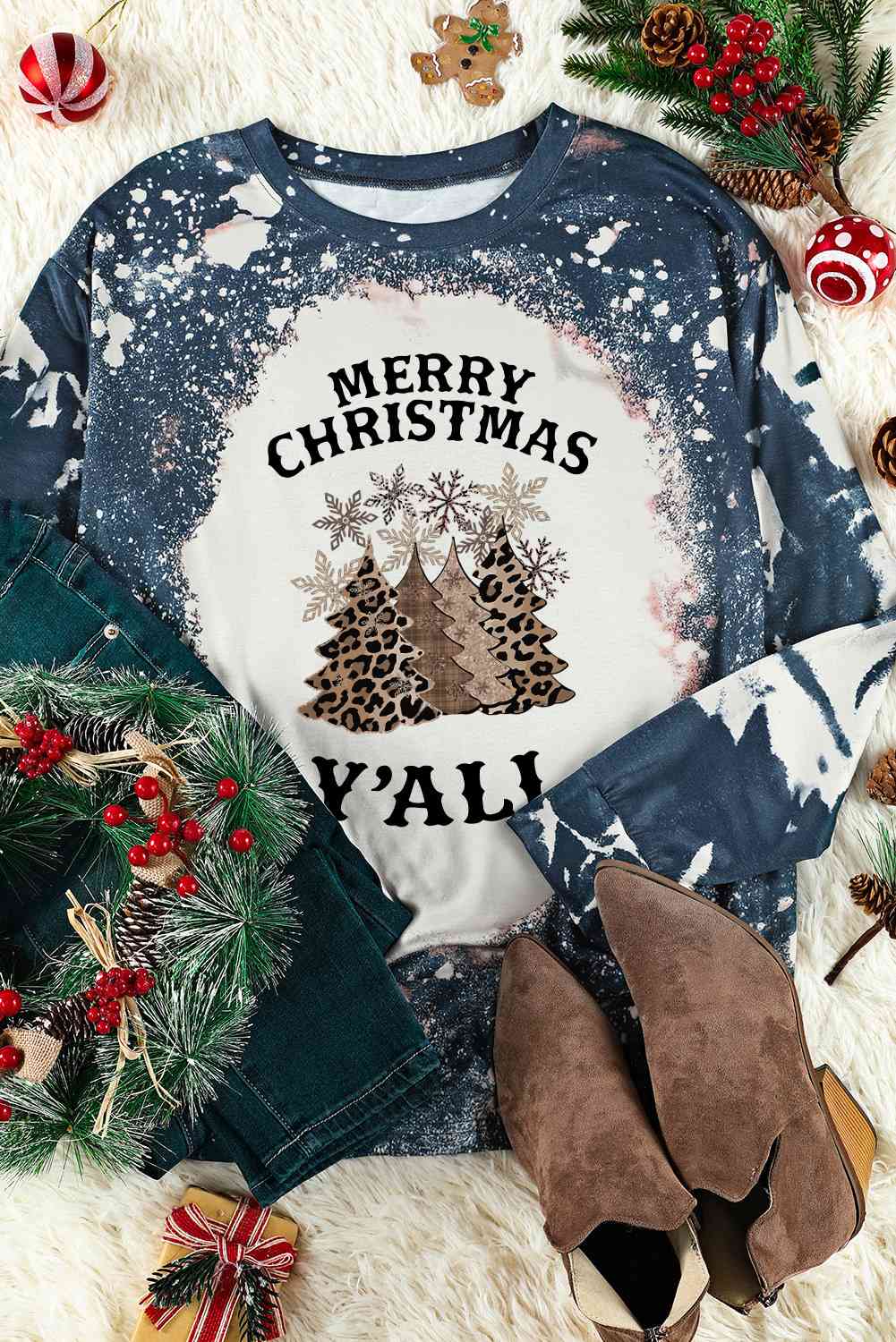 FELIZ NAVIDAD A TODOS Camiseta gráfica