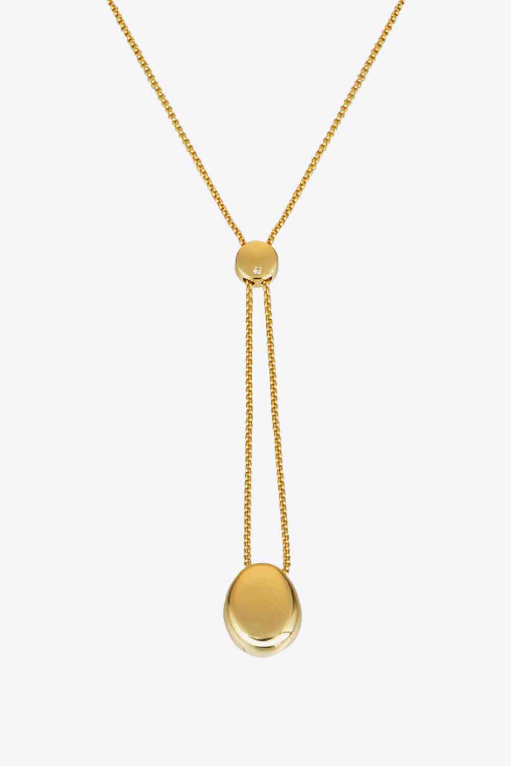 18K Gold-Plated Sweater Chain Necklace