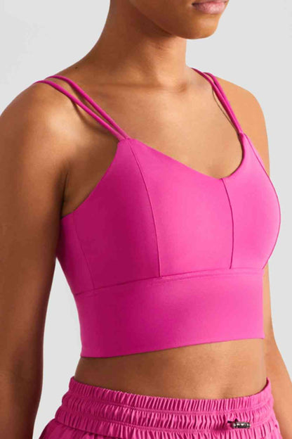 Soutien-gorge de sport à double bretelle