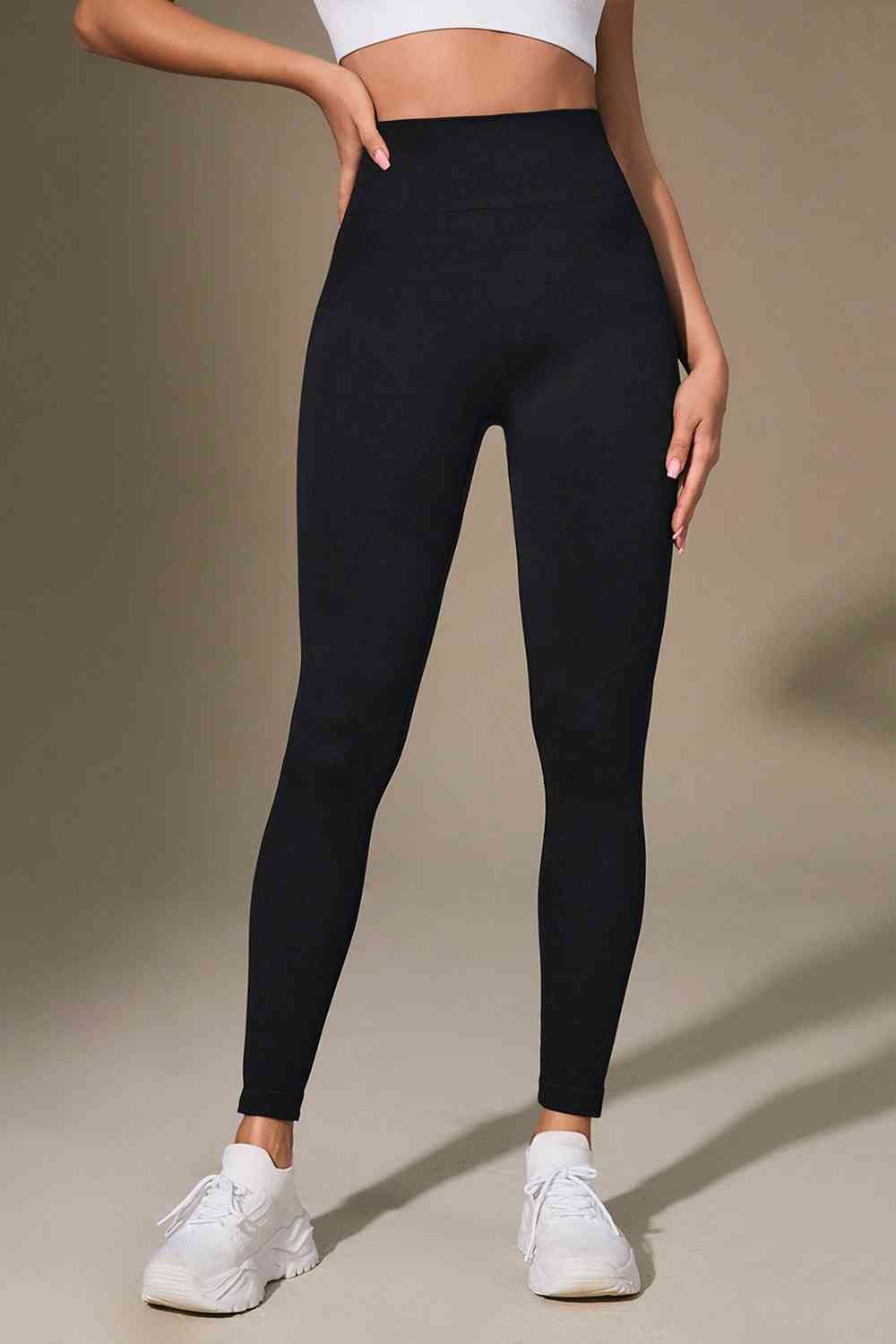 Leggings deportivos con cintura ancha