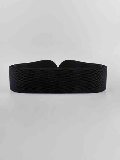 Ceinture large élastique en PU