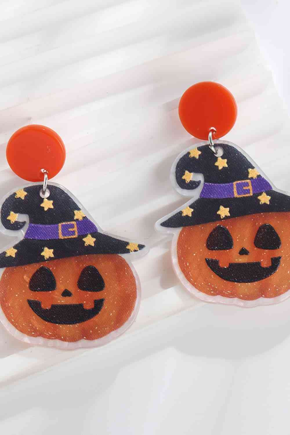 Boucles d'oreilles thème Halloween