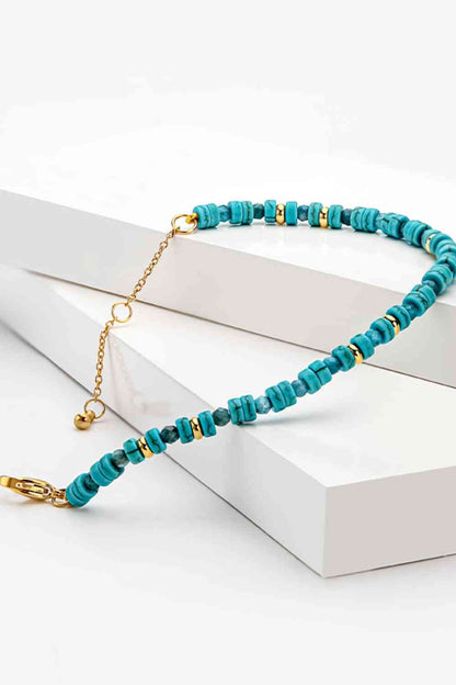 Bracelet Cuivre Turquoise