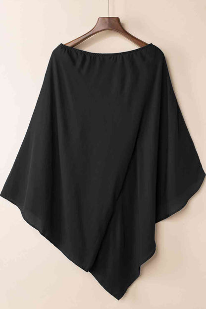 Mini-robe asymétrique à une épaule