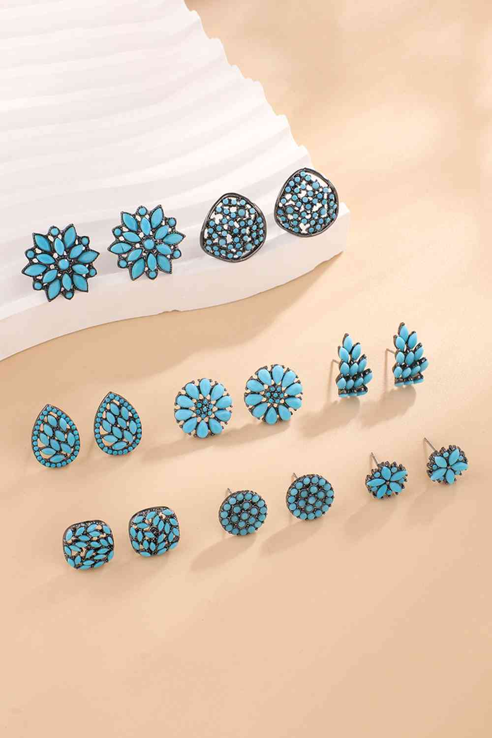 Boucles D'oreilles Turquoises