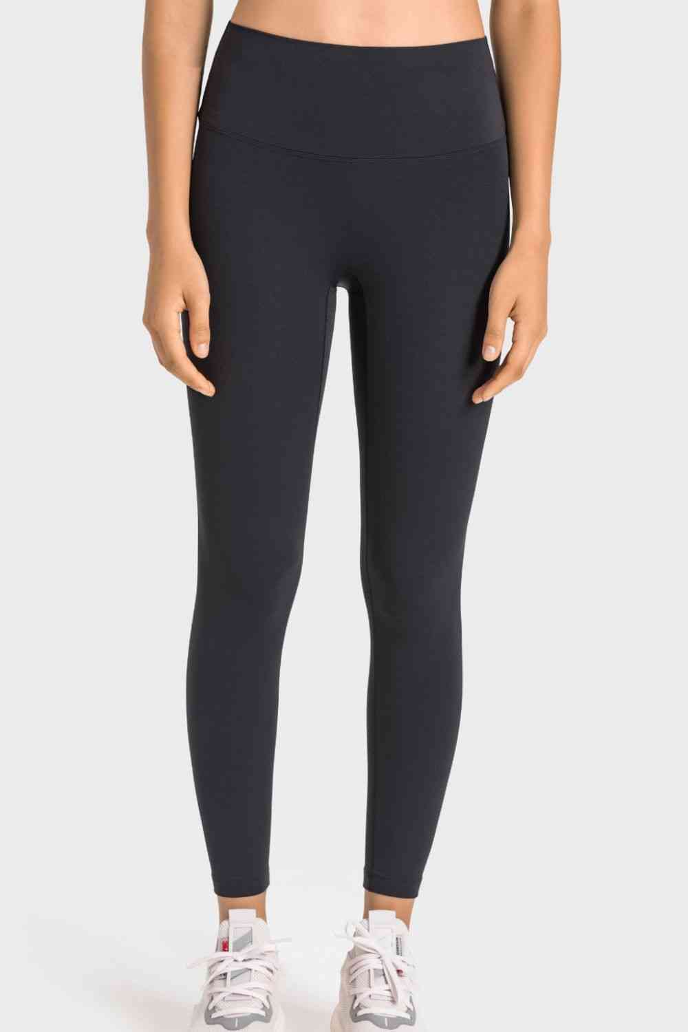 Leggings de yoga con cintura ancha y talle alto