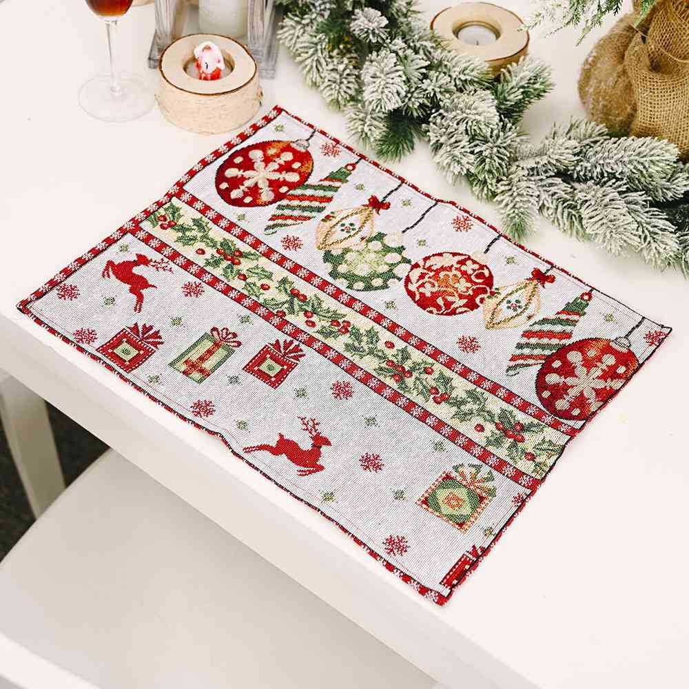 Assortiment de 2 sets de table de Noël