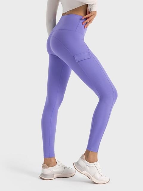 Leggings deportivos con cintura ancha