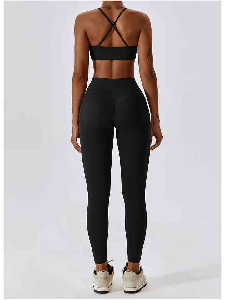 Pantalon de sport à large ceinture