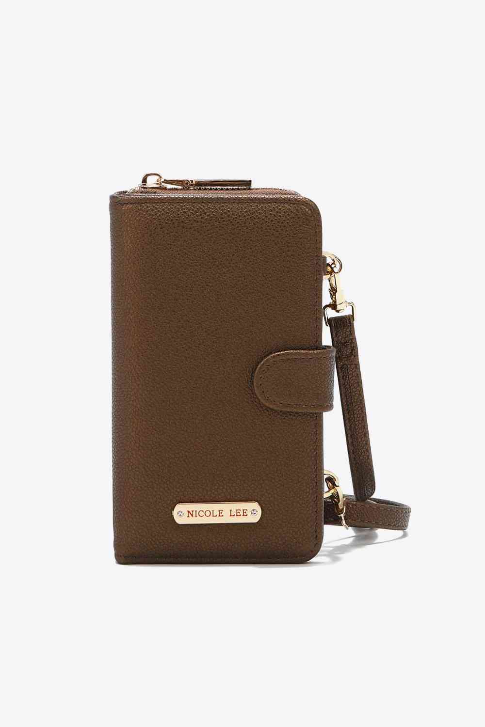 Nicole Lee USA Two-Piece Crossbody Phone Case Wallet