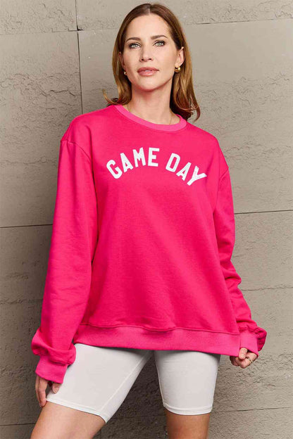 Sudadera con gráfico GAME DAY de tamaño completo de Simply Love