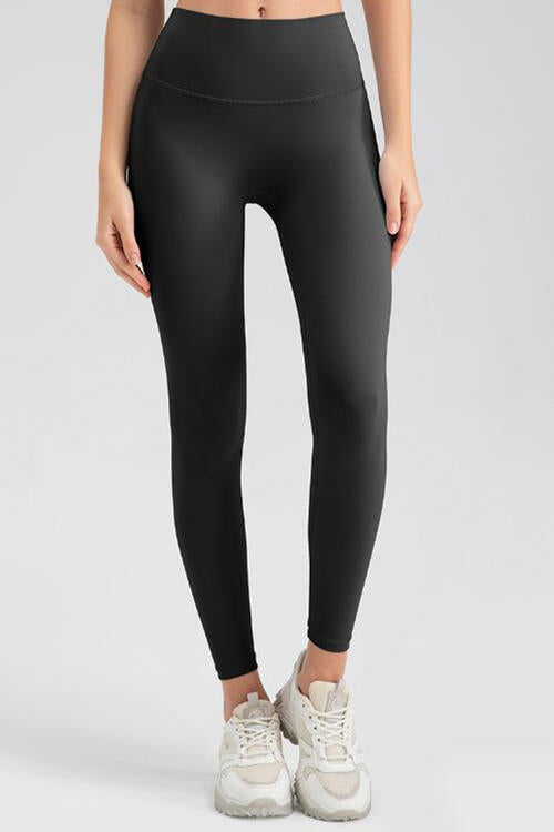 Leggings deportivos con cintura ancha