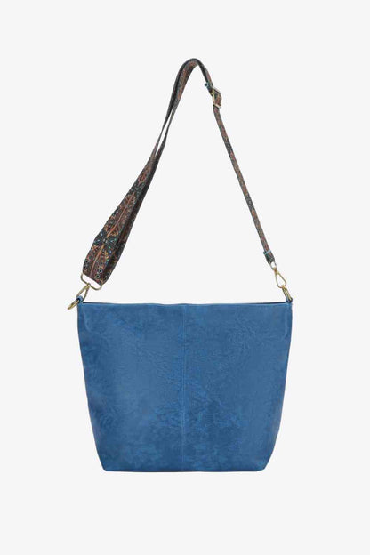 Bolso bandolera de cuero PU