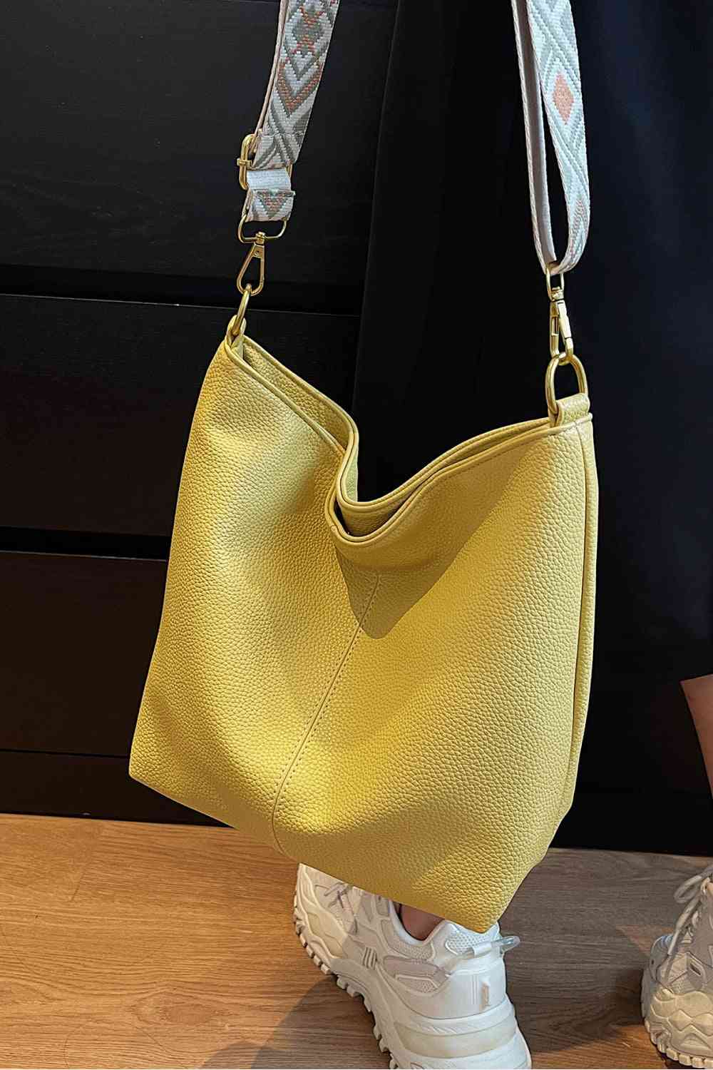 Sac à bandoulière en cuir PU adoré