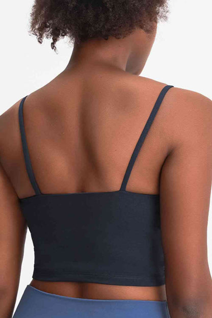 Feel Like Skin - Camisole de sport à encolure dégagée