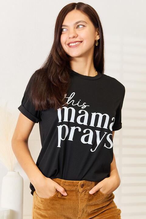 J'adore simplement CETTE MAMA PRIE T-shirt graphique