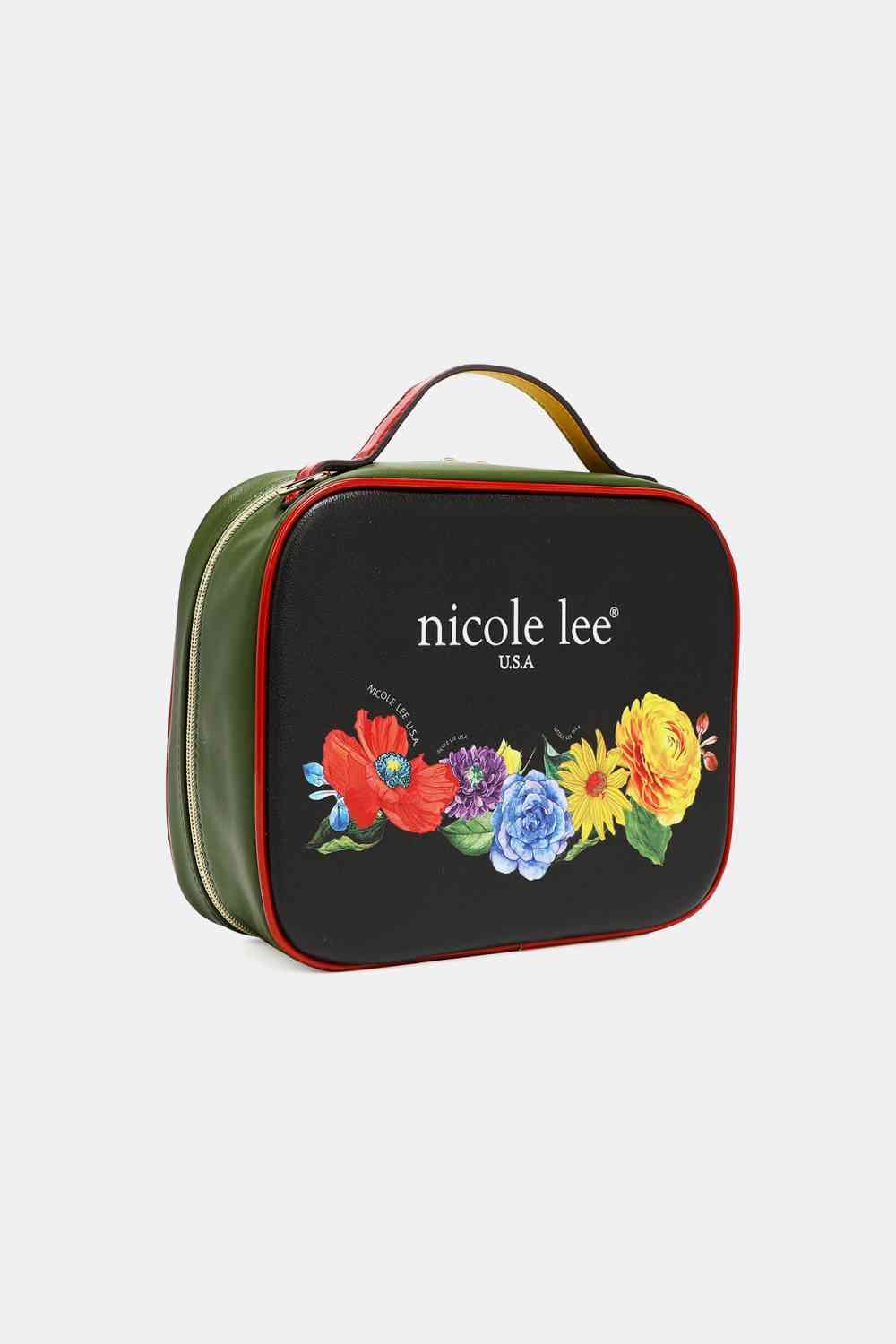 Nicole Lee USA Sac à main imprimé avec trois pochettes