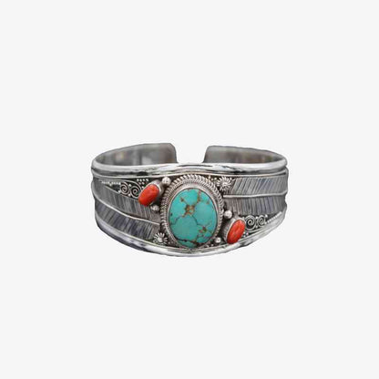 Bracelet Ouvert Turquoise