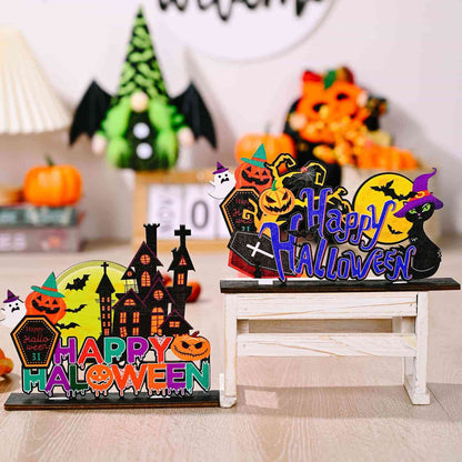 Ornements d'éléments d'Halloween assortis, 2 pièces