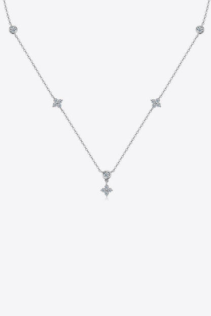 Collier en argent sterling 925 Moissanite