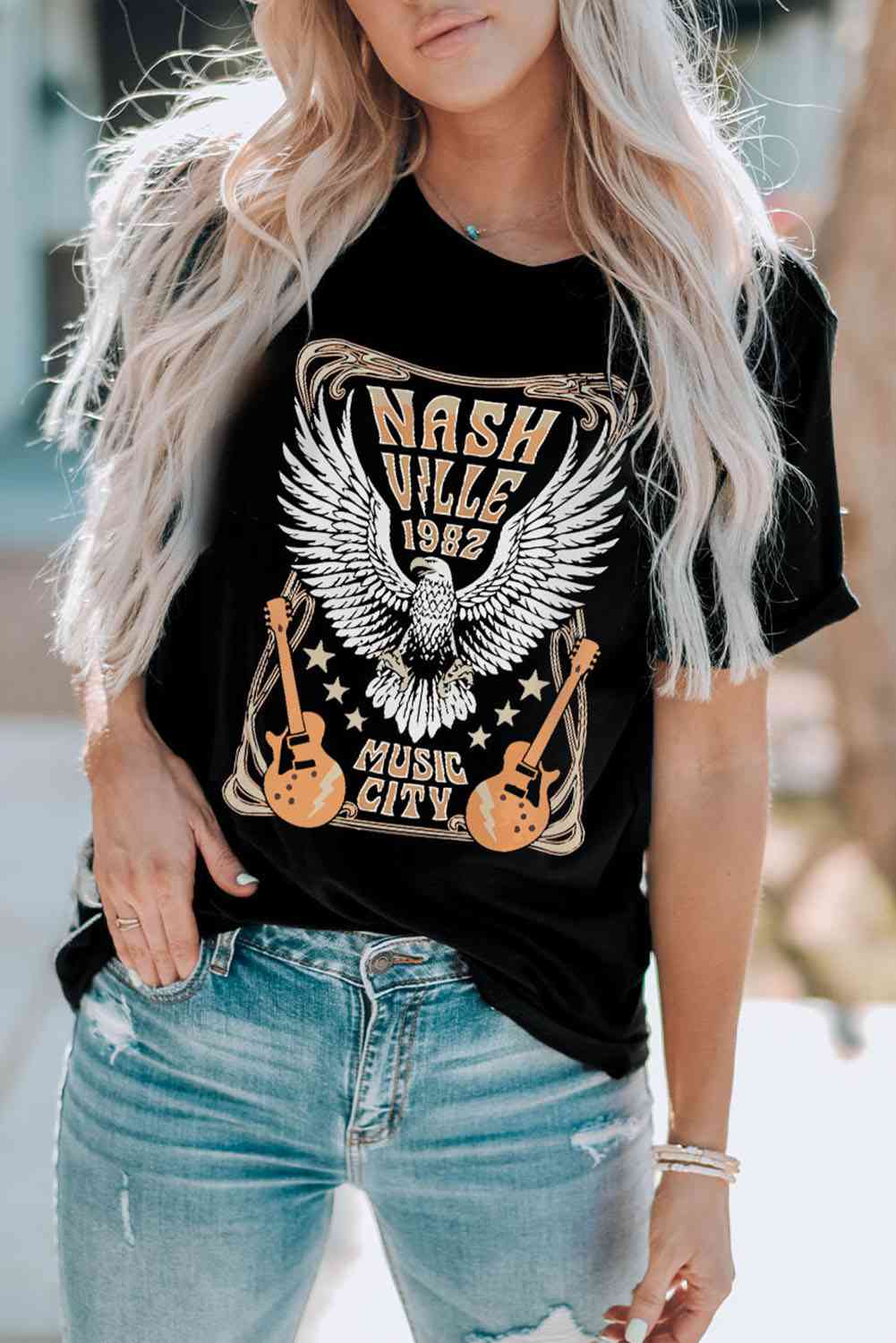 T-shirt NASHVILLE 1982 MUSIC CITY