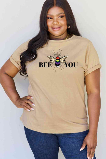 Simply Love Taille réelle BEE YOU T-shirt graphique