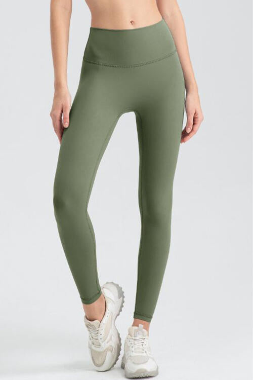 Leggings deportivos con cintura ancha