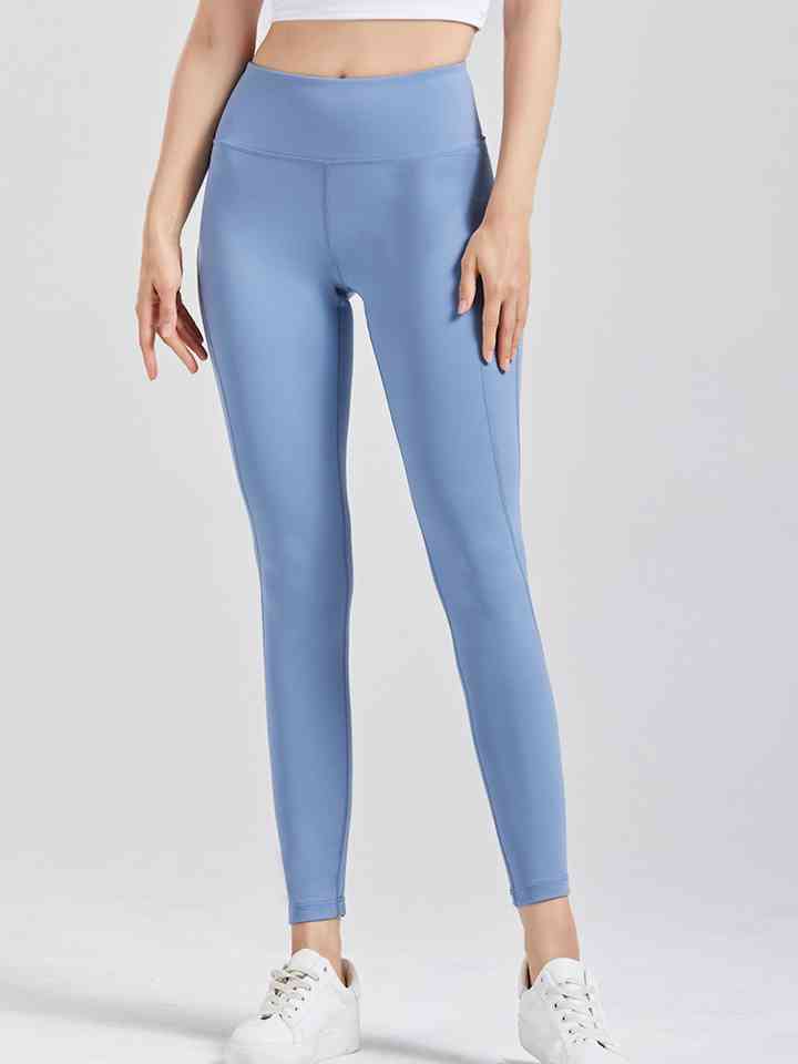 Leggings activos con cintura ancha