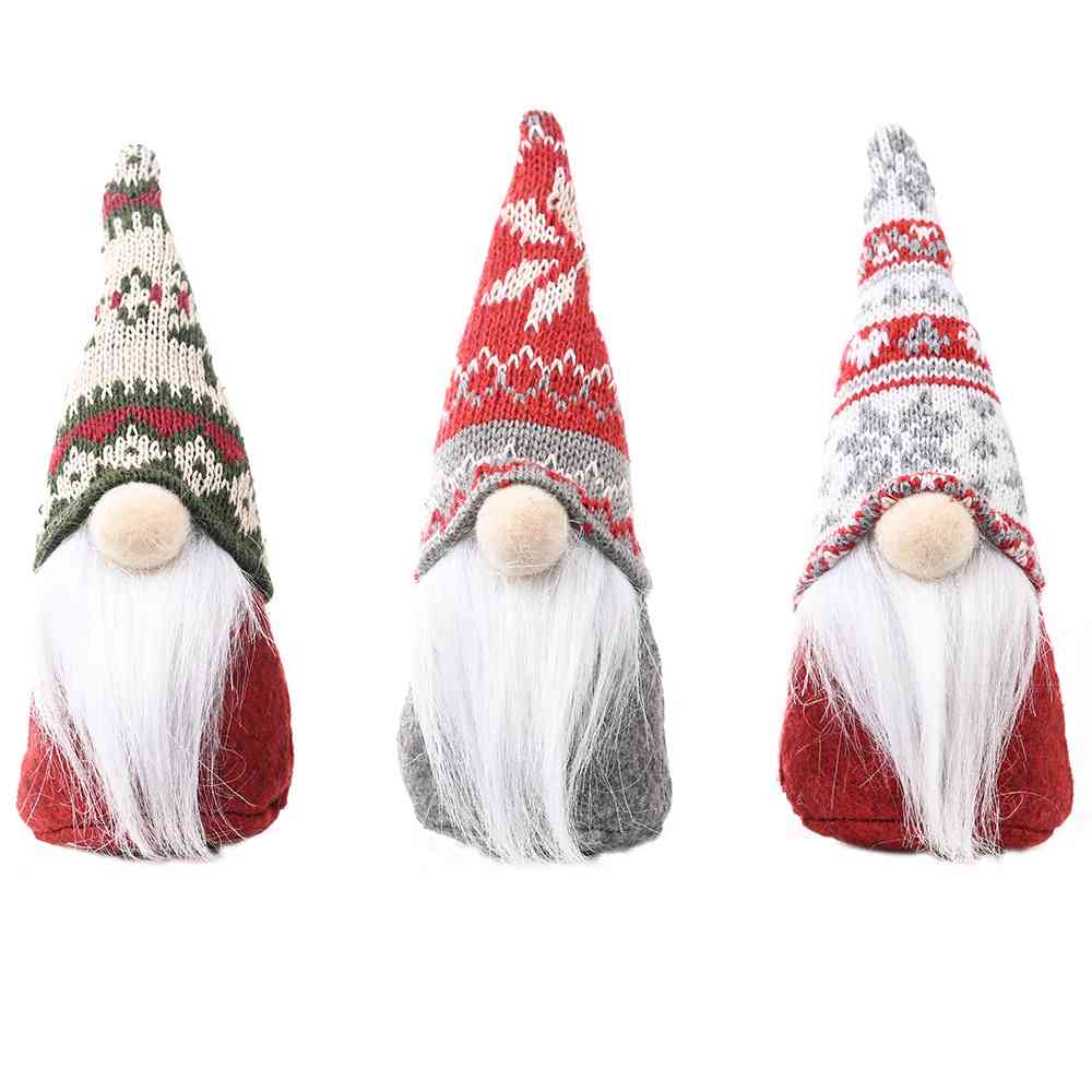 Assortiment de 2 gnomes sans visage