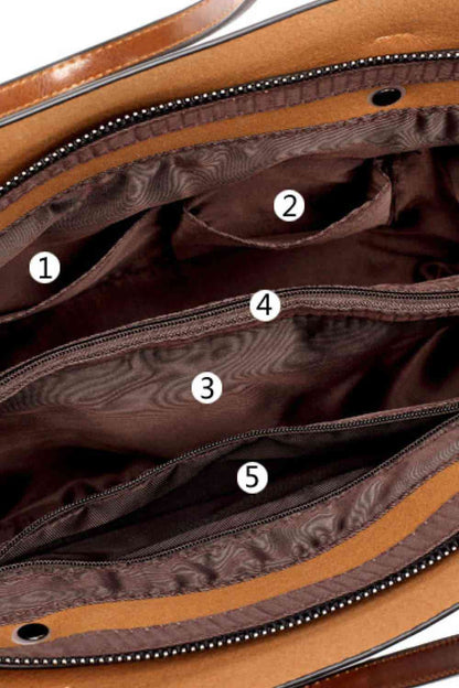 Sac fourre-tout en cuir PU adoré