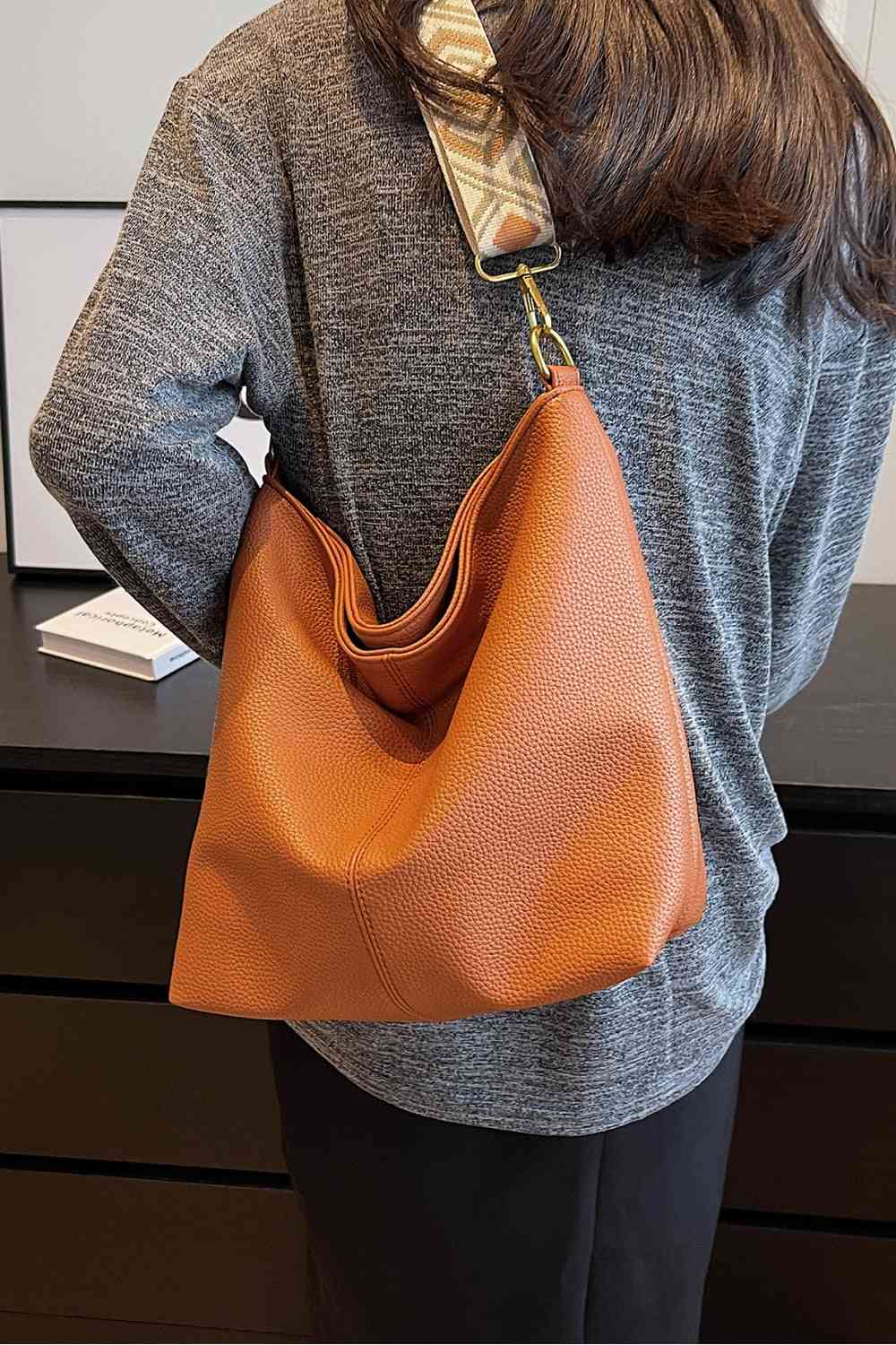 Sac à bandoulière en cuir PU adoré