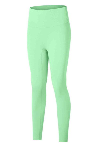 Leggings de yoga con cintura ancha y talle alto