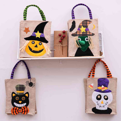 Surtido de bolsos de elementos de Halloween de 2 piezas