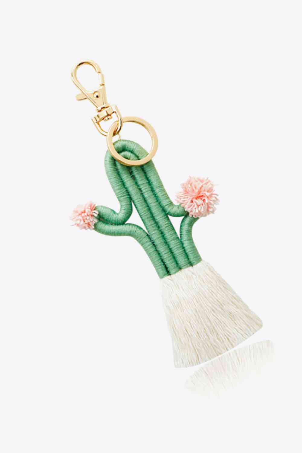 Porte-clés Cactus avec Frange