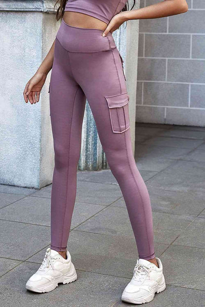 Legging taille haute avec poches