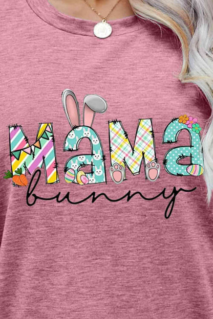 MAMA BUNNY Camiseta gráfica de Pascua