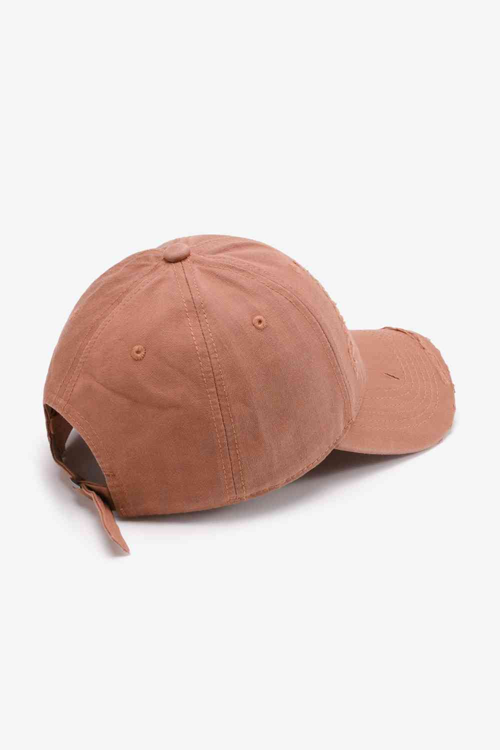 Gorra de béisbol ajustable desgastada