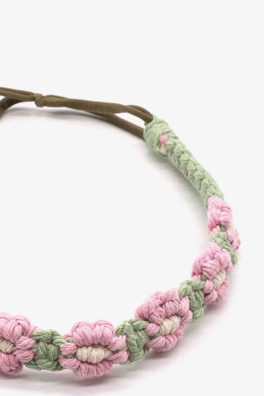 Paquete de 2 diademas de macramé con margaritas de In My Circle, surtido