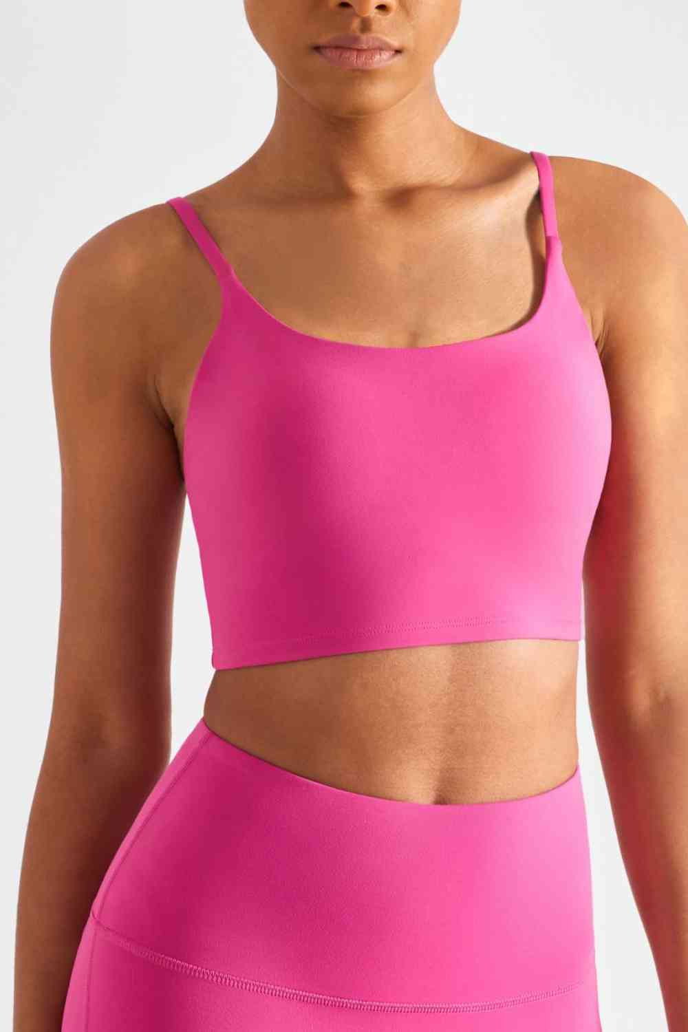 Soutien-gorge de sport à bretelles fines