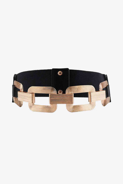 Ceinture élastique géométrique à la mode