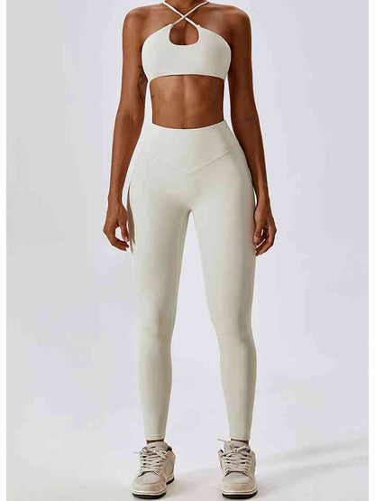 Pantalon de sport à large ceinture