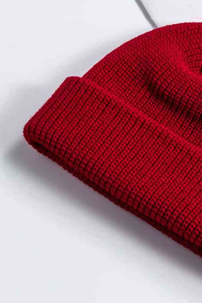 Cozy Rib-Knit Cuff Beanie