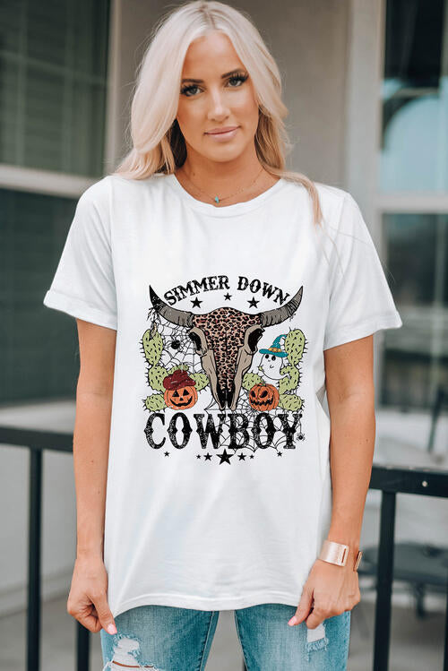 COWBOY T-shirt graphique à manches courtes