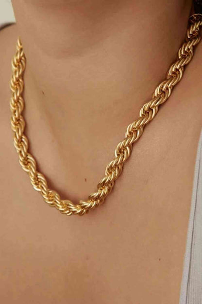 Collar Chapado en Oro 18K