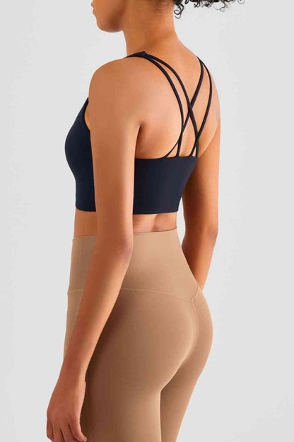 Soutien-gorge de sport Chic Start à dos croisé