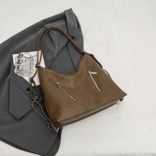 Bolso tote de cuero PU