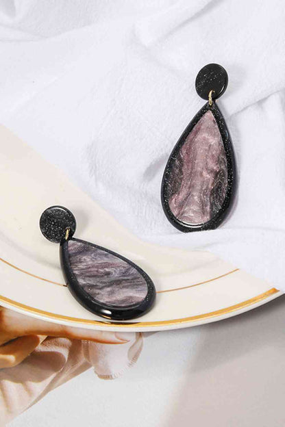 Teardrop Acrylic Earrings