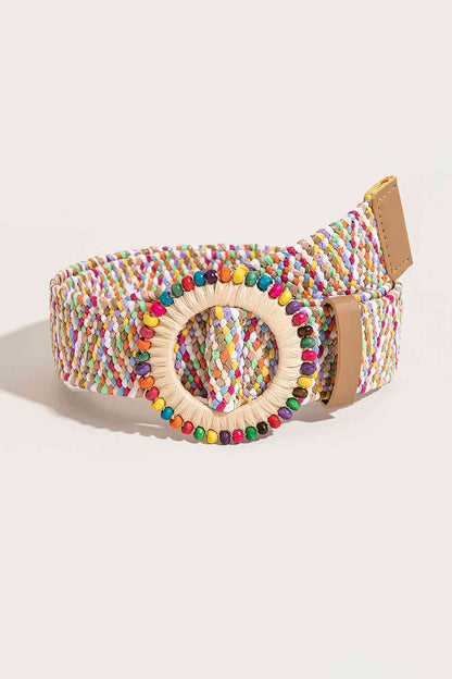 Ceinture en polypropylène multicolore