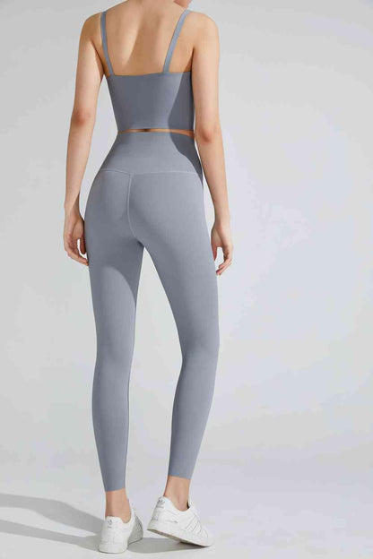 Legging de sport à large ceinture